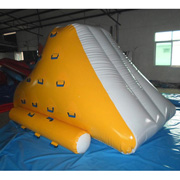 hot sales inflatable rock climbing slide